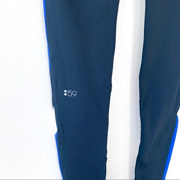 Splits59 Venice Legging in Black Royal & Off White - Picture 9 of 11